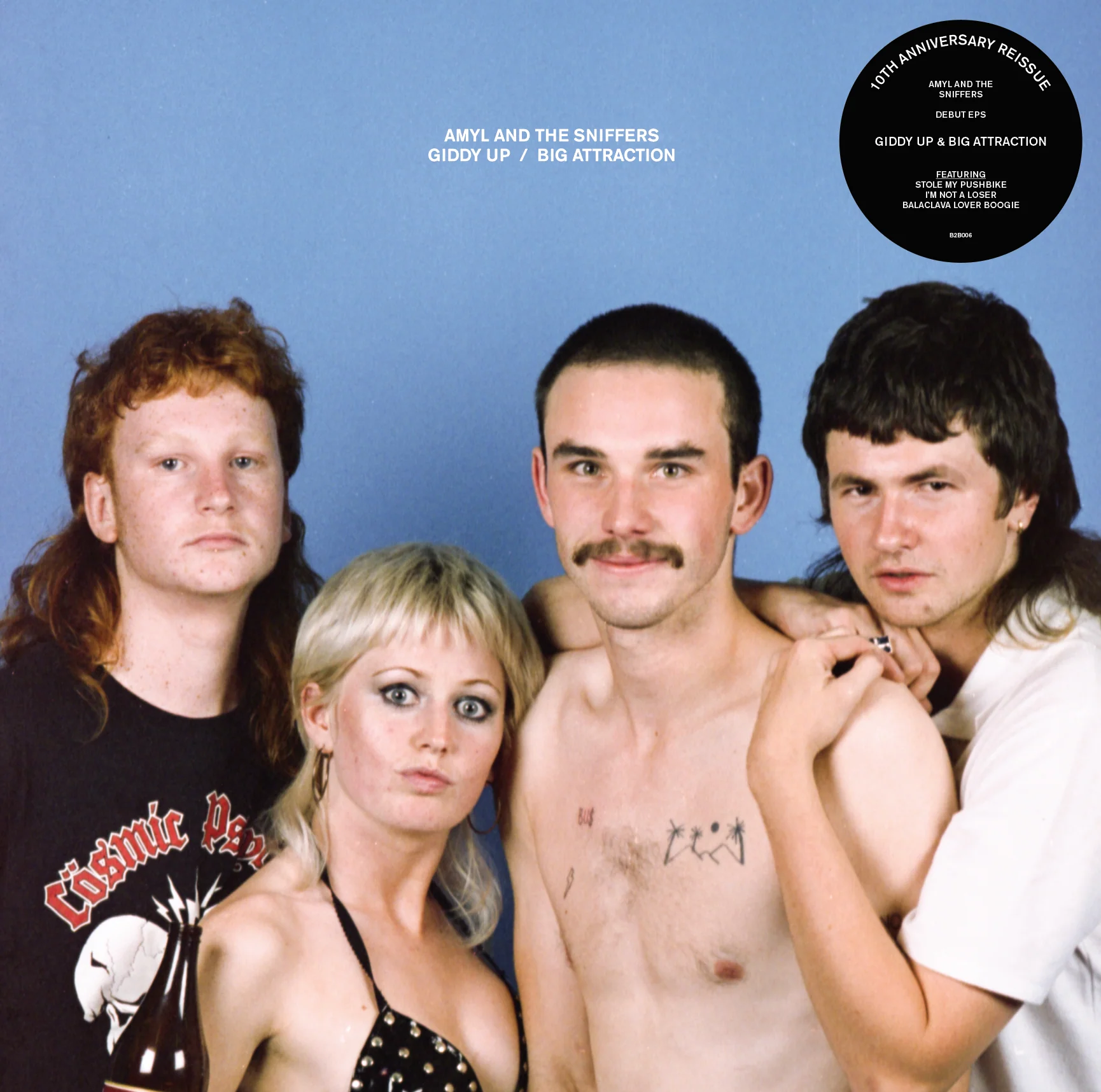 Pre-Order: Amyl and The Sniffers - Giddy Up / Big Attraction (10 Year Anniversary)