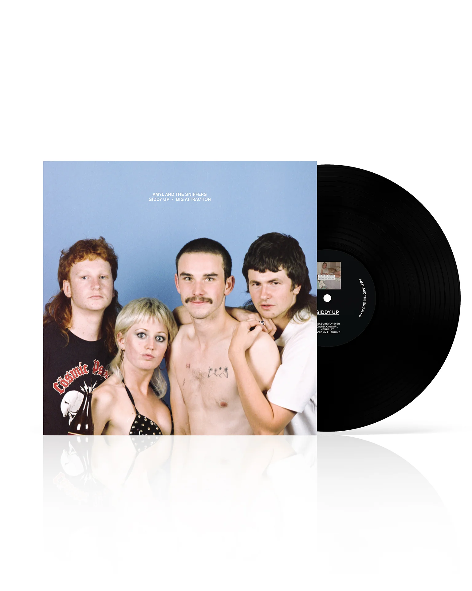 Pre-Order: Amyl and The Sniffers - Giddy Up / Big Attraction (10 Year Anniversary) - Image 2