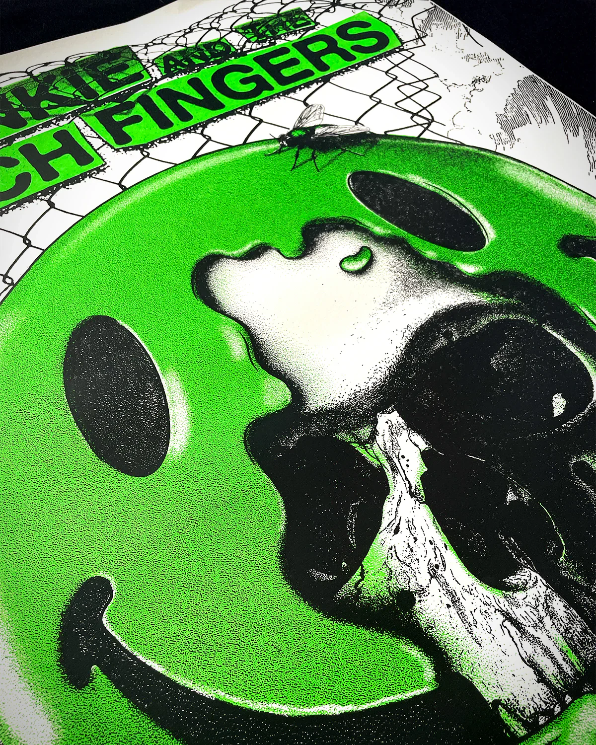 Frankie And The Witch Fingers - 2025 Bug Out Tour Poster (Brookesia) - Image 4