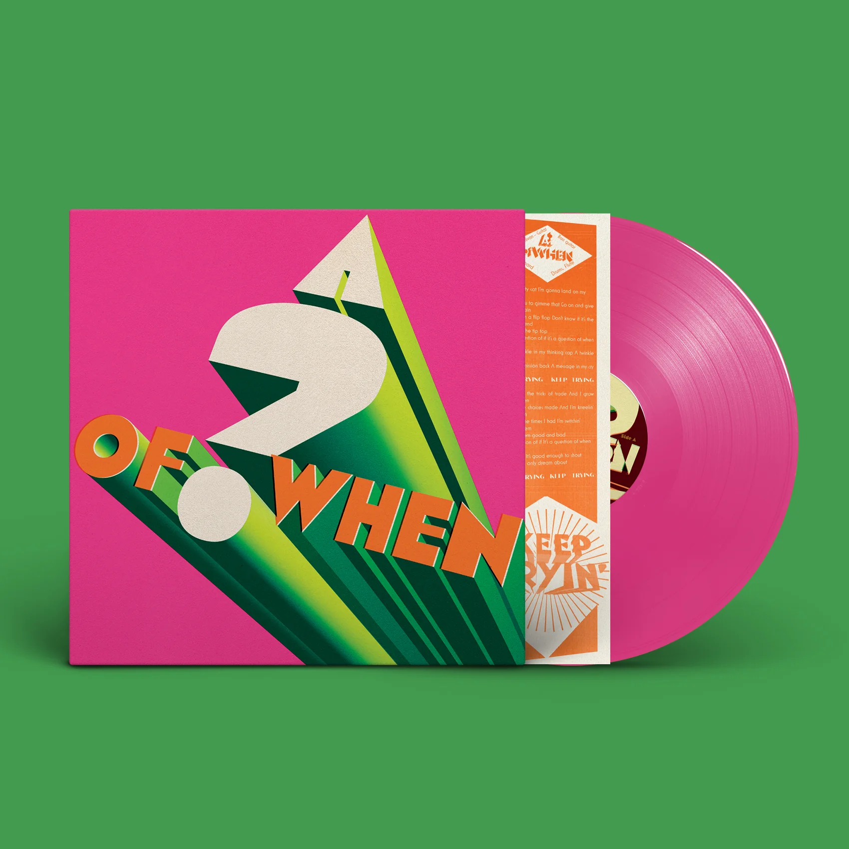 Pre-Order: Panda Bear & Sonic Boom - A ? Of WHEN - Image 2