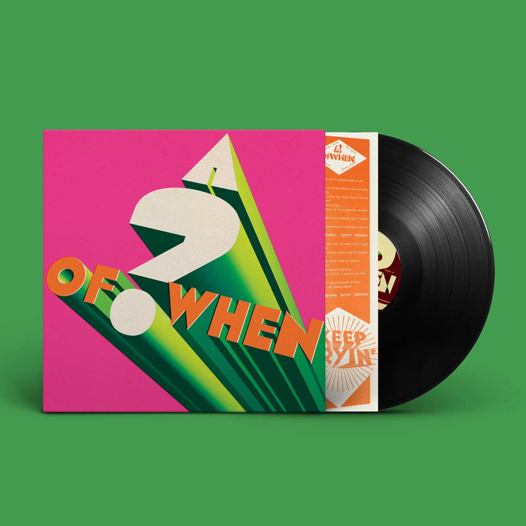 Pre-Order: Panda Bear & Sonic Boom - A ? Of WHEN - Image 3