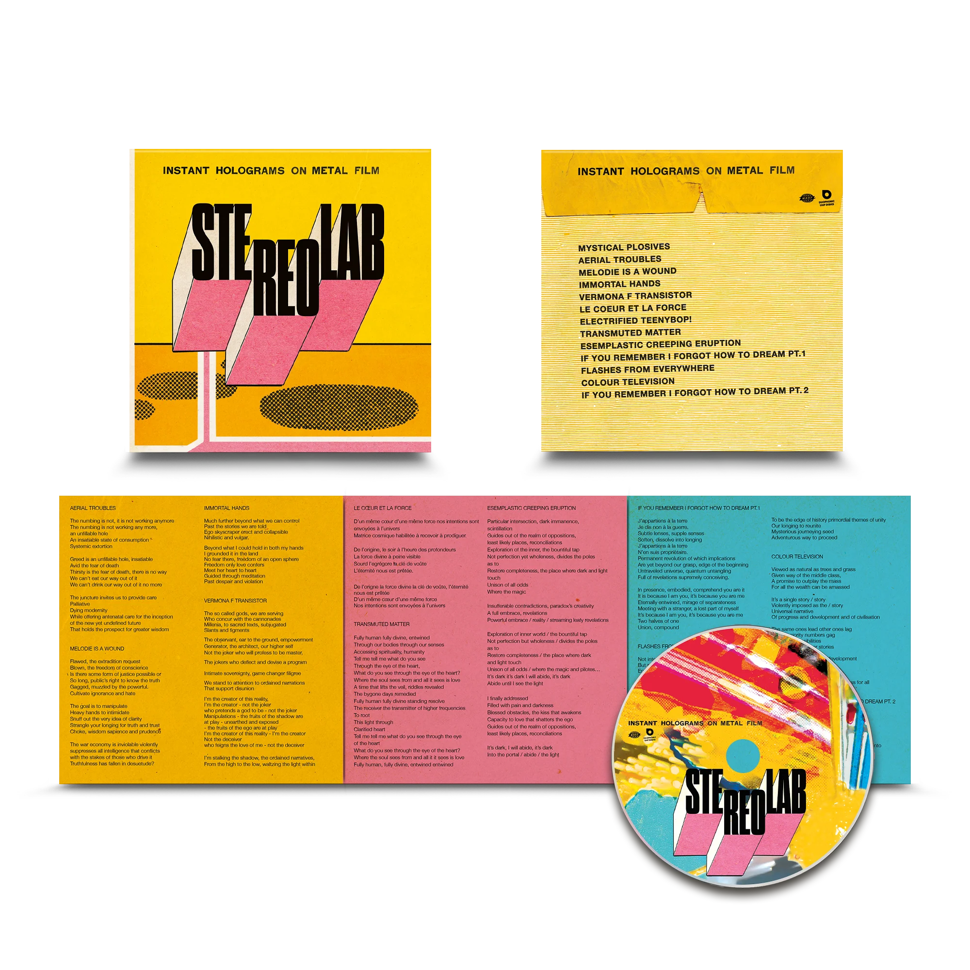 Stereolab - Instant Holograms On Metal Film - Image 5